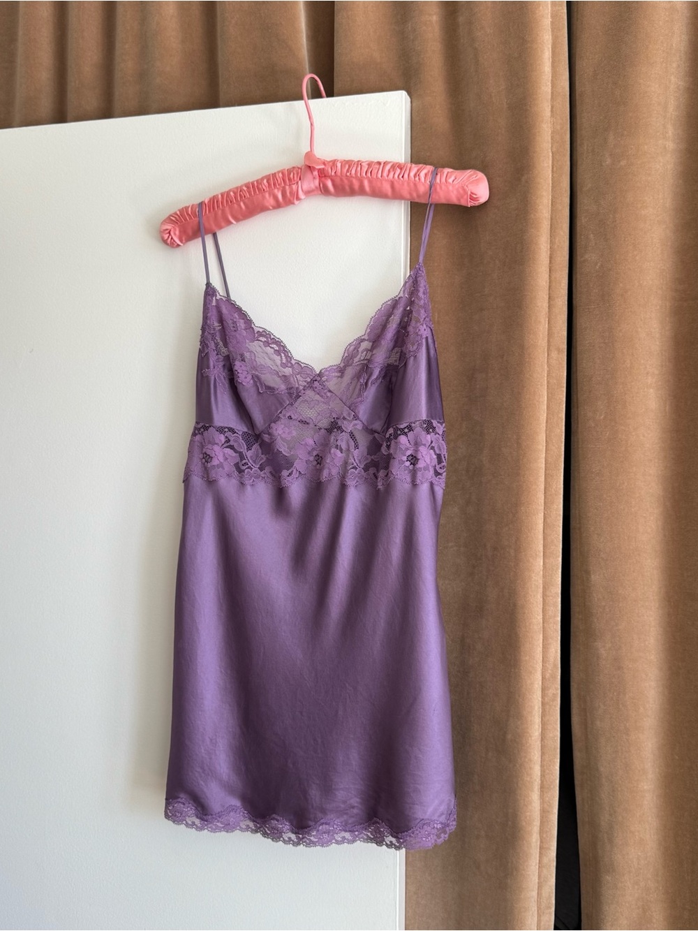 Vintage Victoria’s Secret Lilac Purple Chemise Slip Dress